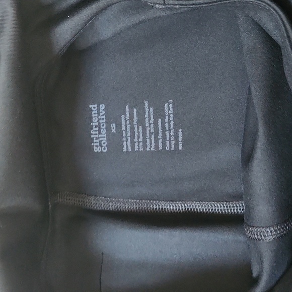 Girlfriend Collective Black A-Line Skort - Picture 4 of 4